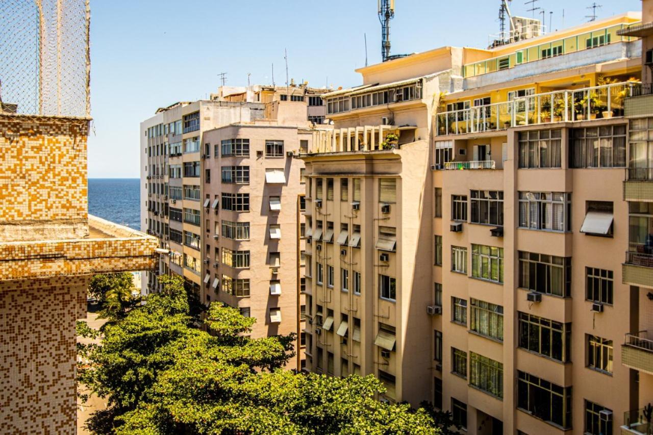 Copacabana Moderno 1 Quarto Vista Mar Rio de Janeiro Exterior foto
